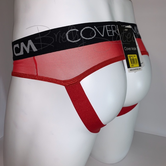 Cover Male Jockstrap - Red (S) - Picture 5 of 6